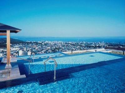 別府温泉 杉乃井ホテル　大展望露天風呂 棚湯1