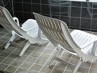 体にしっくりくるデッキチェア